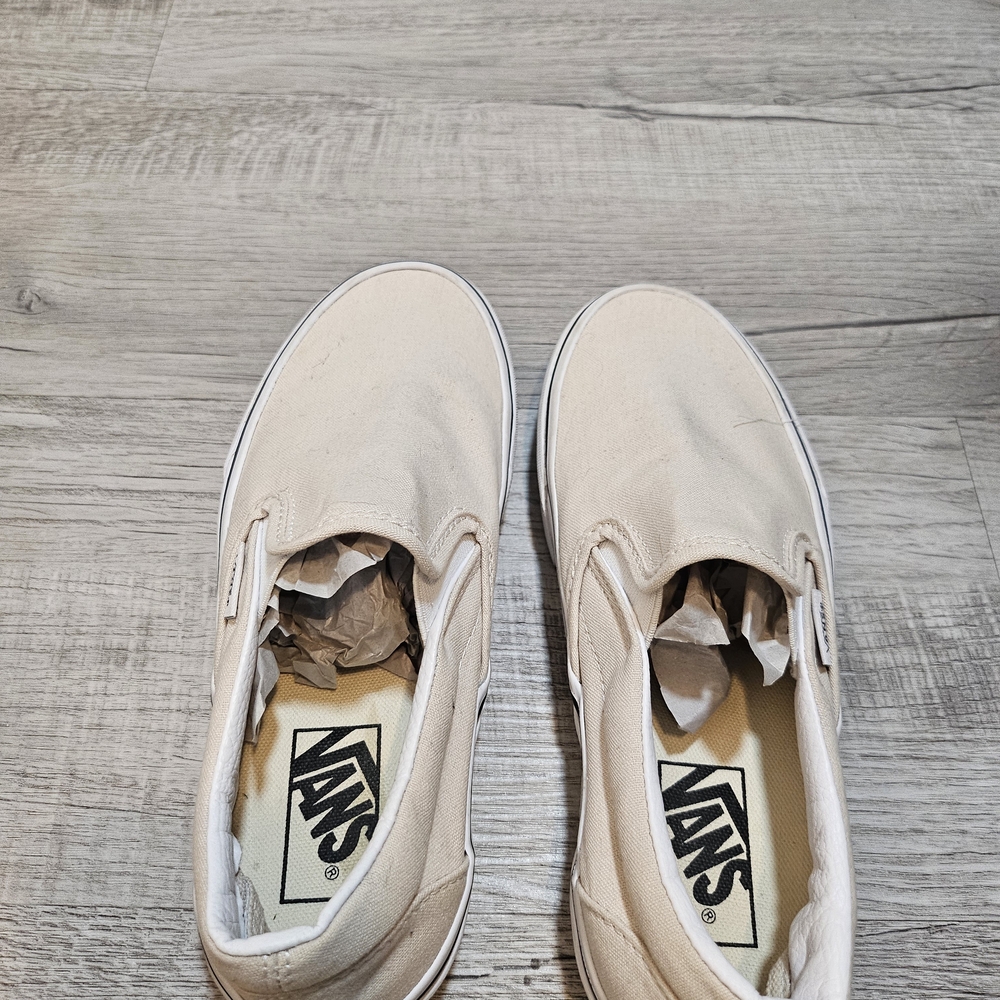 Vans Classic Beige Slip-On Shoes